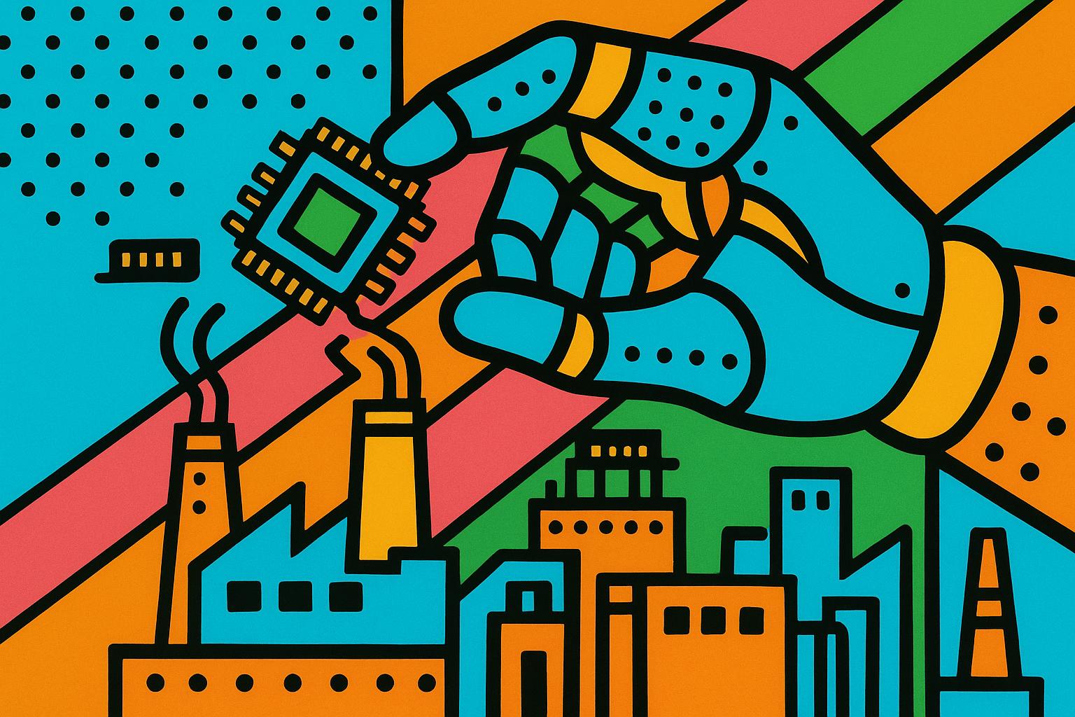 AI That Builds the World It Works In