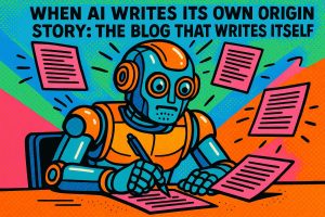 When AI Writes Its Own Origin Story: The Blog that Writes Itself